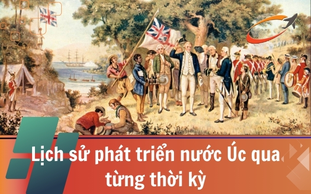 Lịch sử phát triển nước Úc qua từng thời kỳ