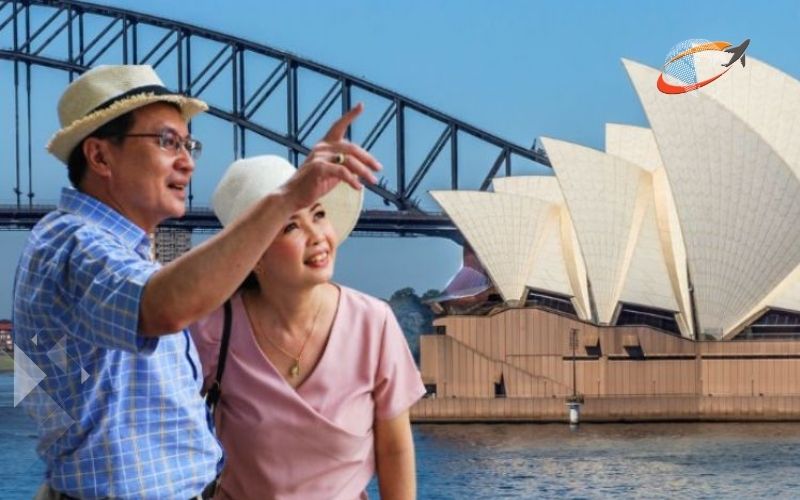 Cha mẹ cũng có thể tự do đi lại du lịch trong và ngoài nước Úc