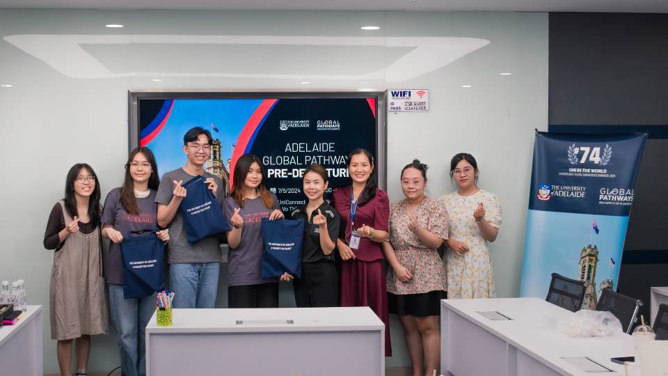 adelaide-global-pathways-4-1 Sinh viên Adelaide Global Pathways đã được đại diện Đại học Adelaide giải đáp các thắc mắc về quá trình du học Úc sắp tới